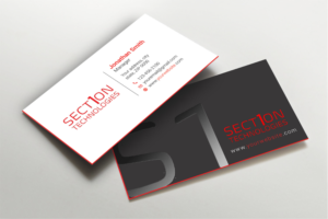 Business Card Design by LAXMI DESIGNHUB for Section 1 Technologies | Design: #23820087