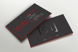 Business Card Design by LAXMI DESIGNHUB for Section 1 Technologies | Design: #23820092