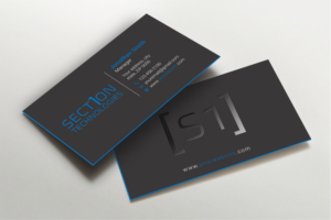 Visitenkarten-Design von Pictorial für Section 1 Technologies | Design #23826964
