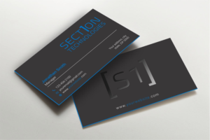 Business Card Design by LAXMI DESIGNHUB for Section 1 Technologies | Design: #23826965
