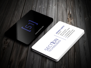 Business Card Design by Tripti Ranjan Gain for Section 1 Technologies | Design: #23819110