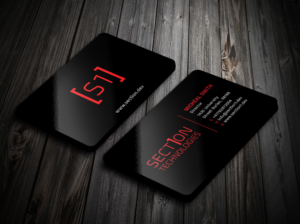 Business Card Design by Tripti Ranjan Gain for Section 1 Technologies | Design: #23819112