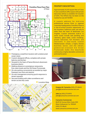 Flyer-Design von sandeshnarvekar für Camacho Commercial Real Estate Services | Design: #3006421