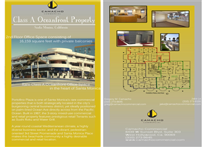 Flyer-Design von Lichtlein für Camacho Commercial Real Estate Services | Design: #3048170