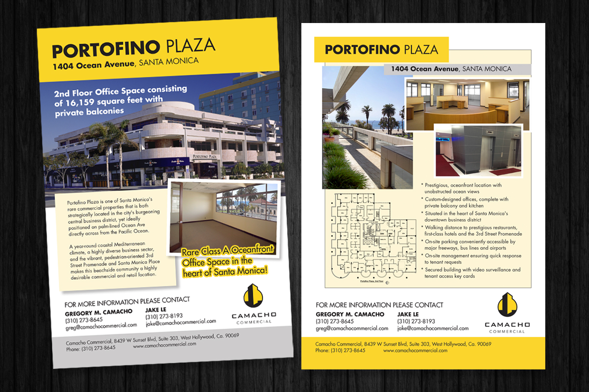 Flyer Design by vaby87 for Camacho Commercial Real Estate Services | Design #3053856
