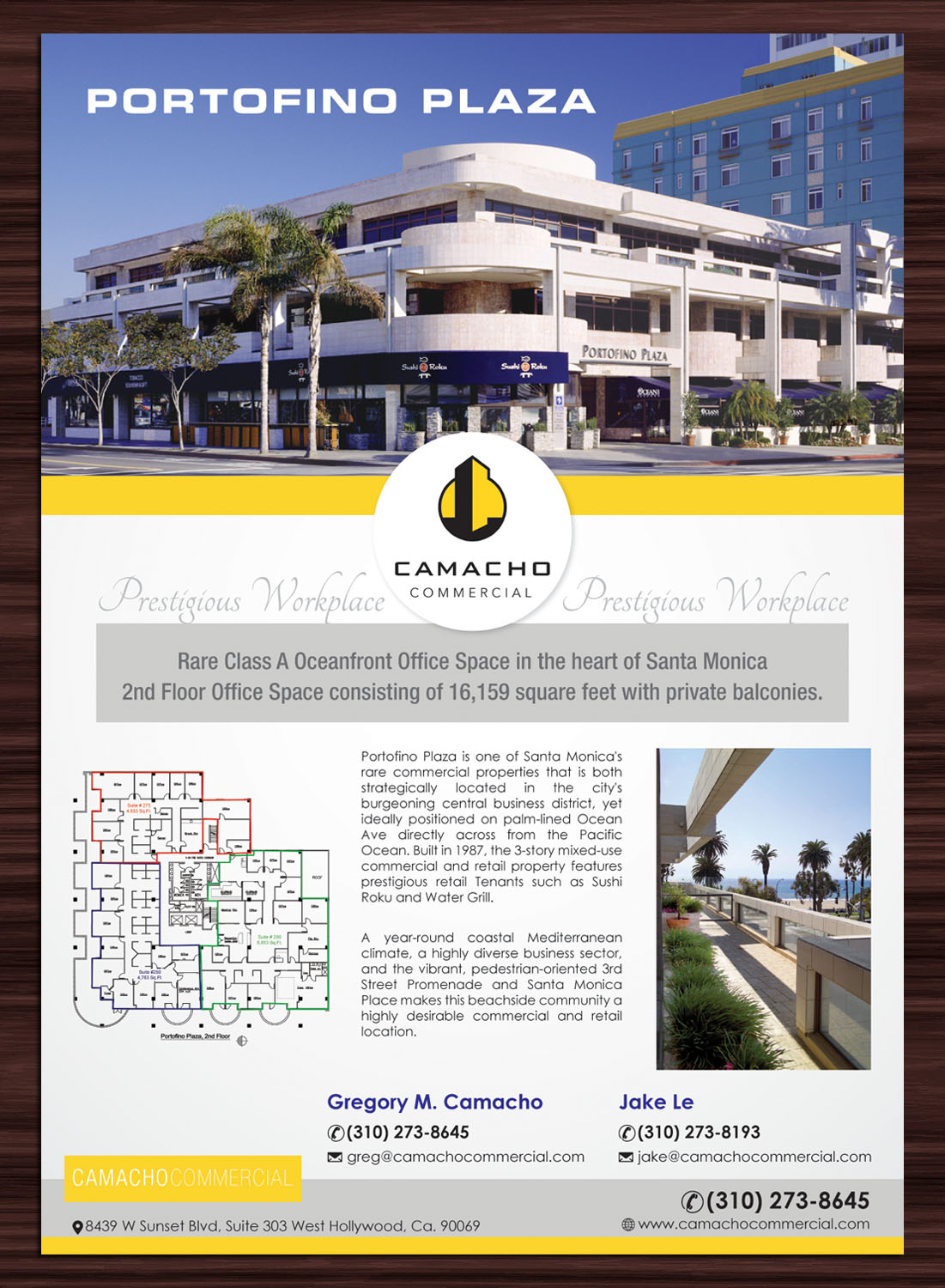 Flyer-Design von Sbss für Camacho Commercial Real Estate Services | Design #3006905