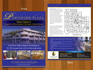 Flyer Design by Mon01 for Camacho Commercial Real Estate Services | Design: #3039742