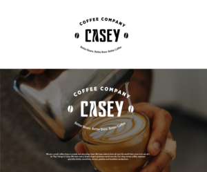 Casey Coffee Company (Tag line: Better Beans. Better Brew. Better Coffee.) | Logo Design by Ng V Duc