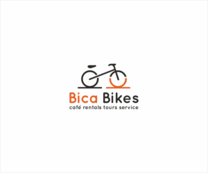 Bica Bikes (tag line underneath is optional - cafe rentals tours service) | Diseño de Logo por Logocraft