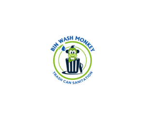 NAME and Trash Can Sanitation | Logo Design by anico