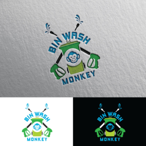 NAME and Trash Can Sanitation | Logo Design by Rii