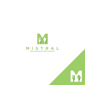 Mistral - Mediterranean Restaurant | Logo Design by TerryBogard