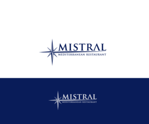 Mistral - Mediterranean Restaurant | Logo-Design von anico