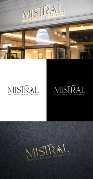 Mistral - Mediterranean Restaurant | Logo-Design von H-H Arts