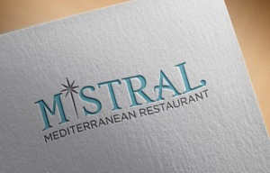 Mistral - Mediterranean Restaurant | Logo-Design von Kim Ji
