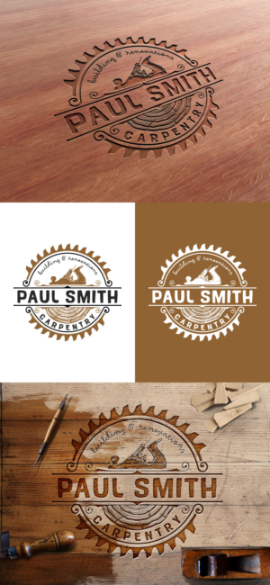 Paul Smith  Carpentry | Logo Design by H-H Arts