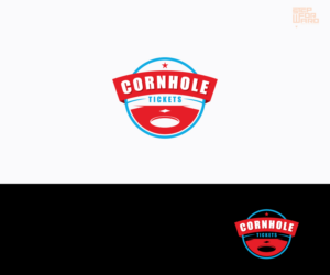 Cornhole Tickets | Logo Design by step forward 2
