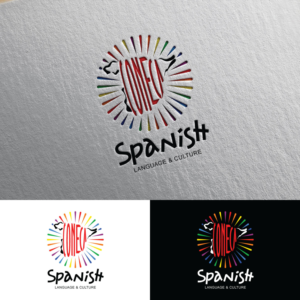 CONECTA  Spanish Language & Culture  | Logo Design by Rii