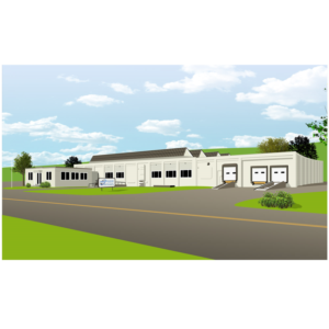 Architectural Drawing of  Building | Graphic Design by Abiyoso28