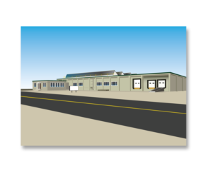 Architectural Drawing of  Building | Graphic Design by vpt_creations