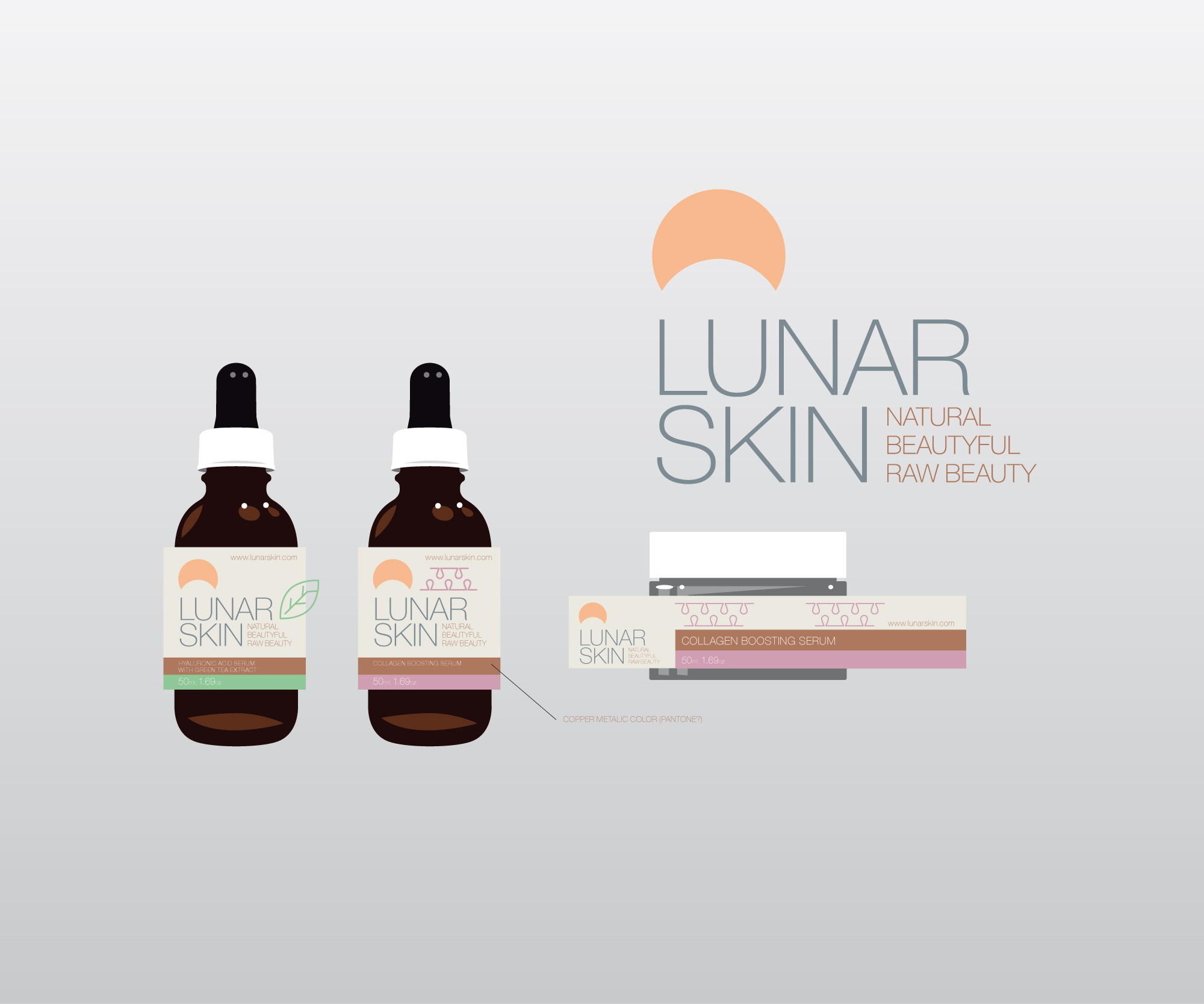 Label Design by filipcraft_1 for Lunar Skin | Design #23821126