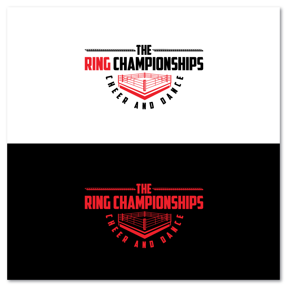 Logo Design by Sujit Banerjee for The Ring Championships Cheer and Dance | Design #23819264