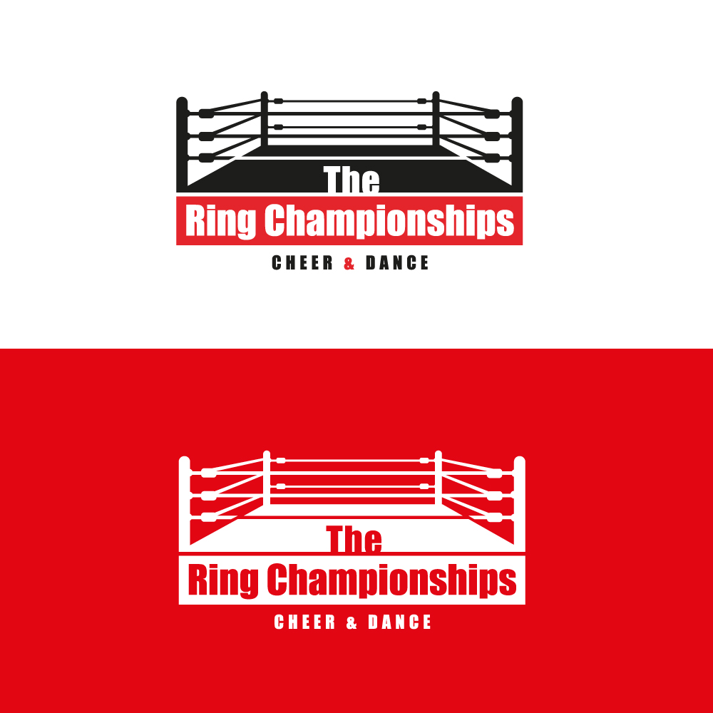 Logo Design by Sujit Banerjee for The Ring Championships Cheer and Dance | Design #23819269