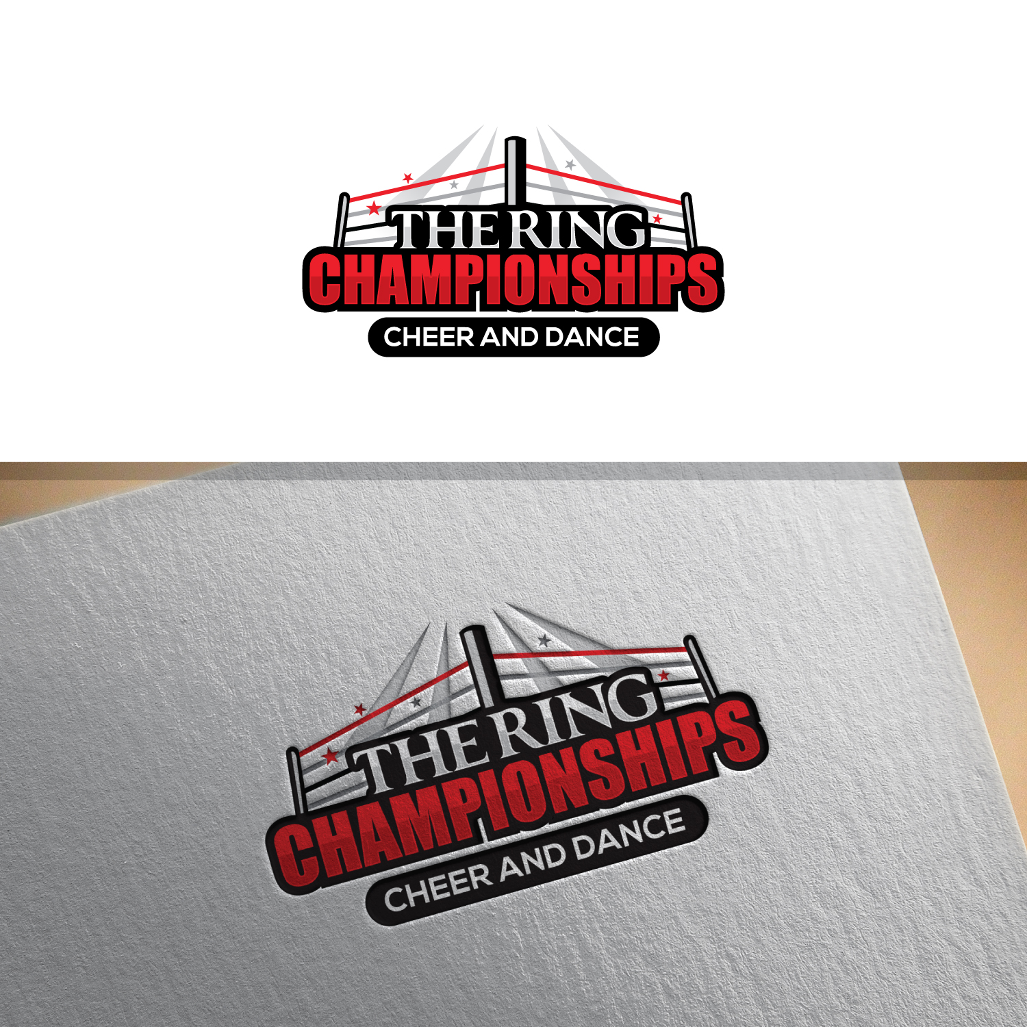 Diseño de Logo por FourtuneDesign para The Ring Championships Cheer and Dance | Diseño: #23825467