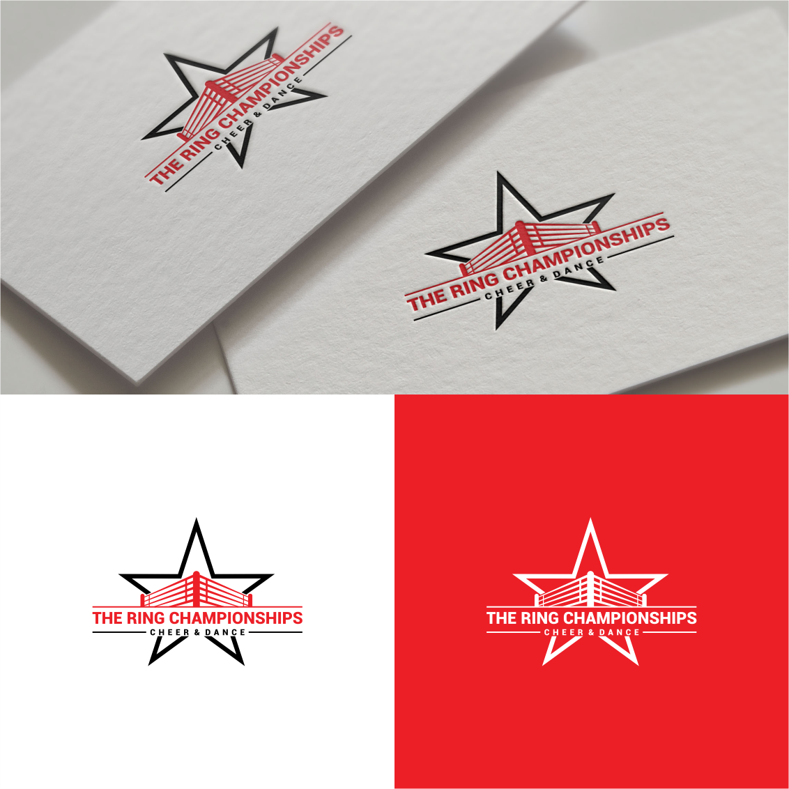 Logo Design by tejo for The Ring Championships Cheer and Dance | Design #23817818