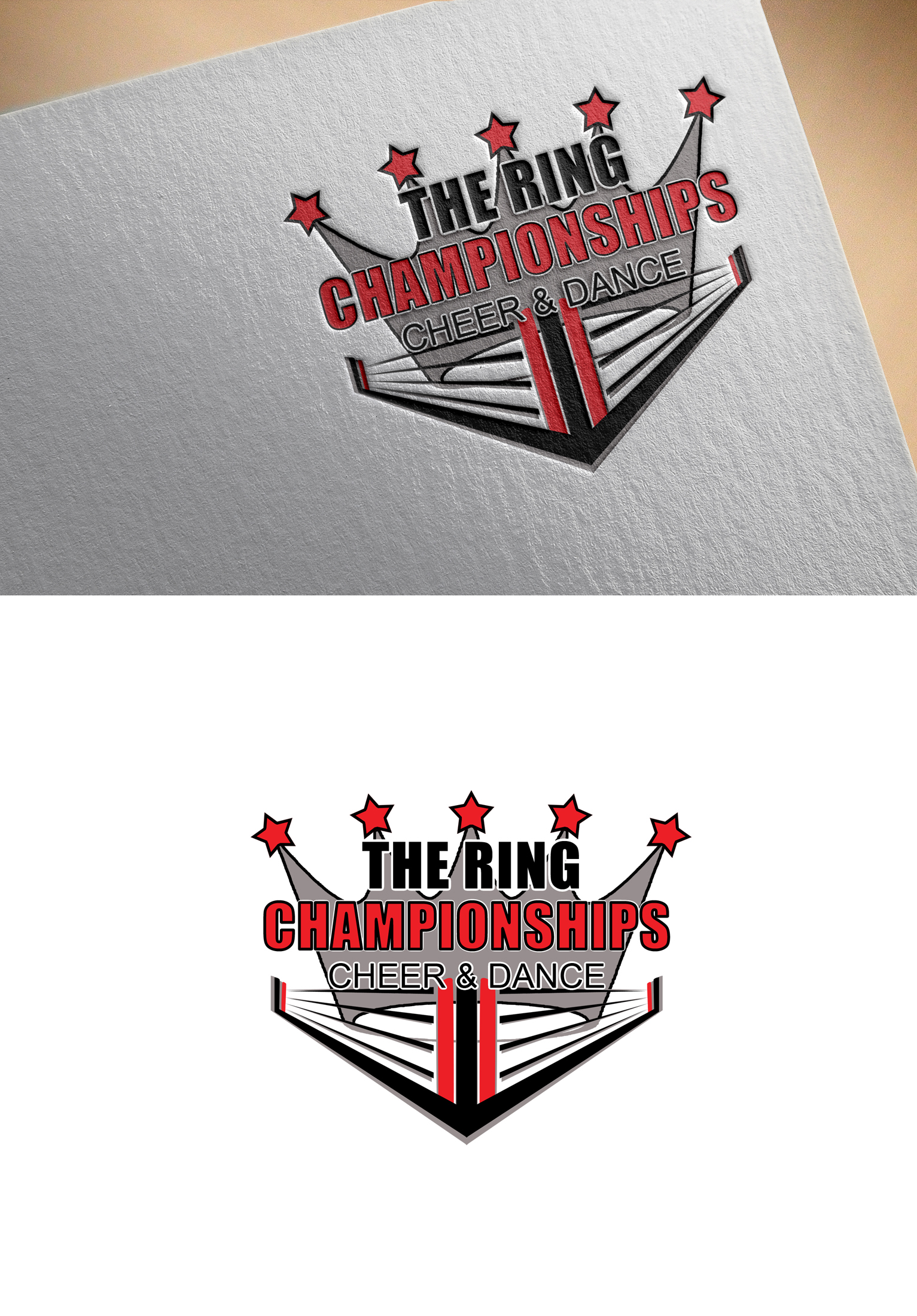 Logo-Design von Ana Gocheva für The Ring Championships Cheer and Dance | Design #23823512