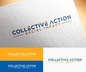 Collective Action Social Impact | Logo Design by step forward 2