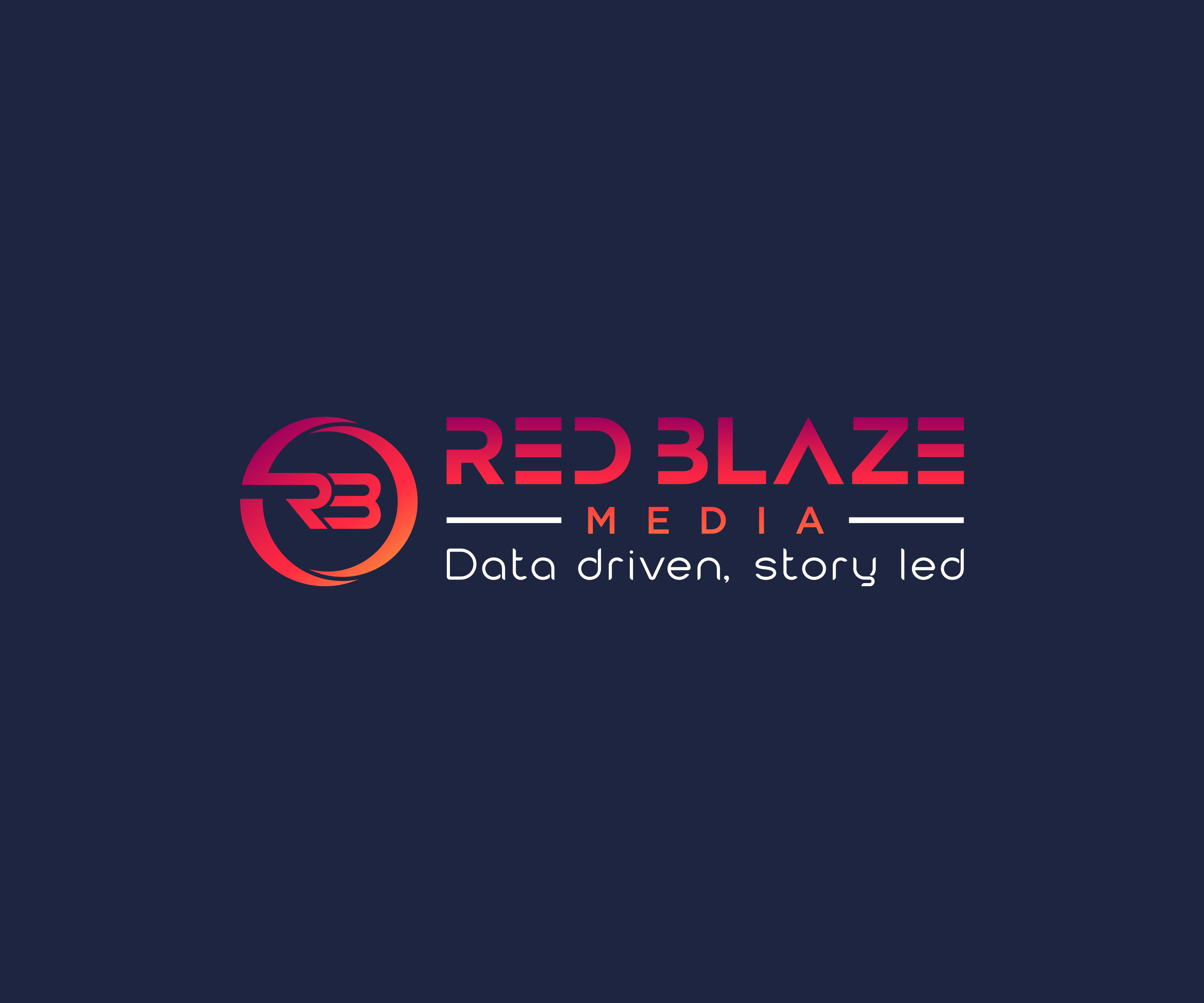 Logo Design by Indrawasih for Red Blaze Media | Design #23827890