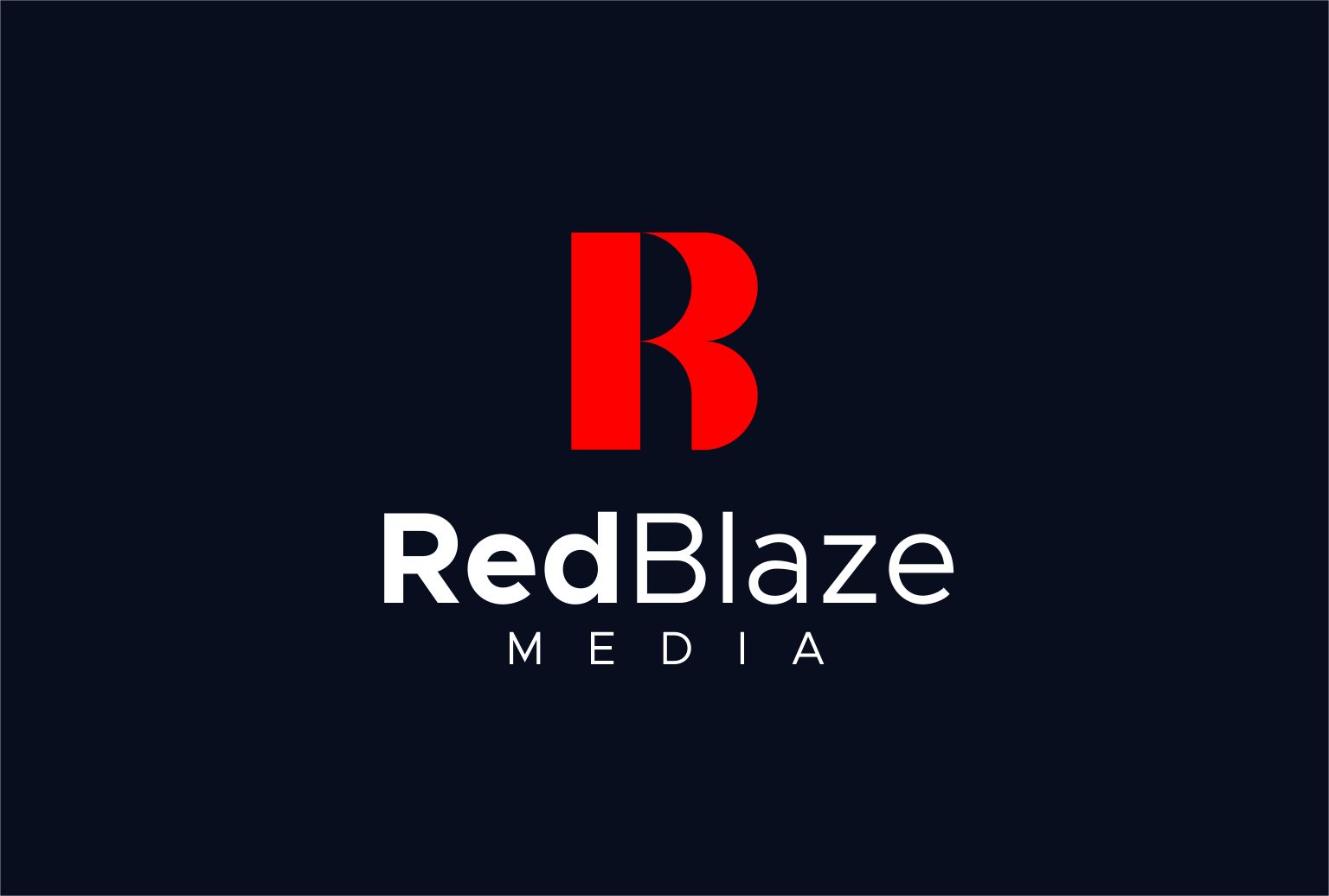 Logo Design by RAN MEI JS for Red Blaze Media | Design: #23873483