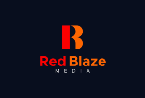 Logo Design by RAN MEI JS for Red Blaze Media | Design: #23953407