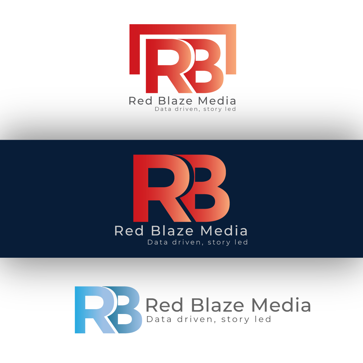 Diseño de Logo por Moon Design. para Red Blaze Media | Diseño #23867723
