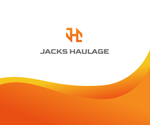logo is "JH" and name is "Jacks Haulage" | Logo Design by Ng V Duc