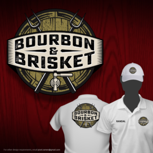 Brazed or Bourbon & Brisket (we are still deciding so pick the one you feel has the most potential  | Logo-Design von Noche designs