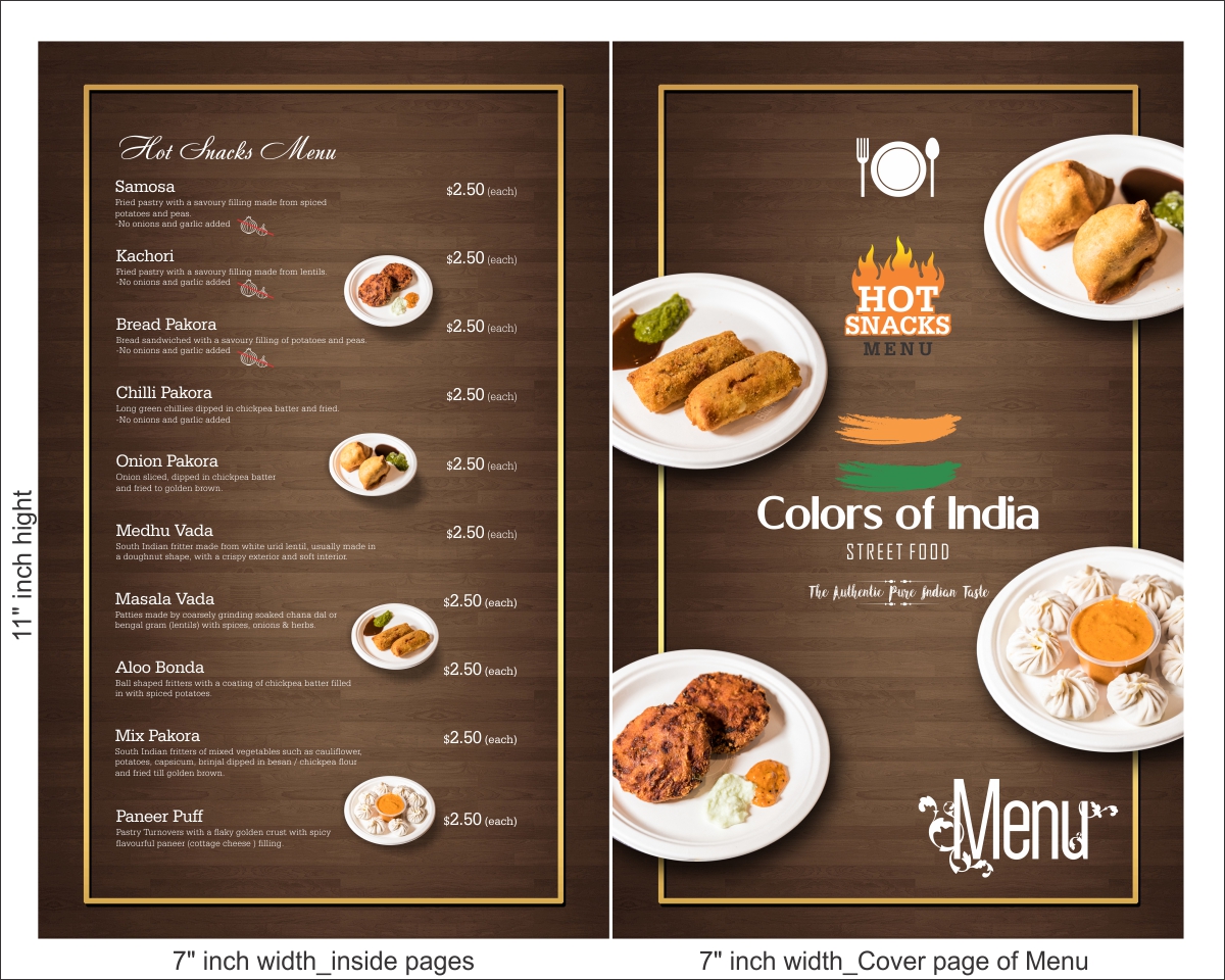 Design de Menu par Savitra pour ce projet | Design #23867114