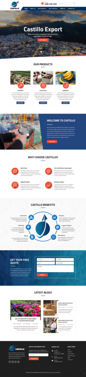 Web Design by pb for this project | Design: #23830589