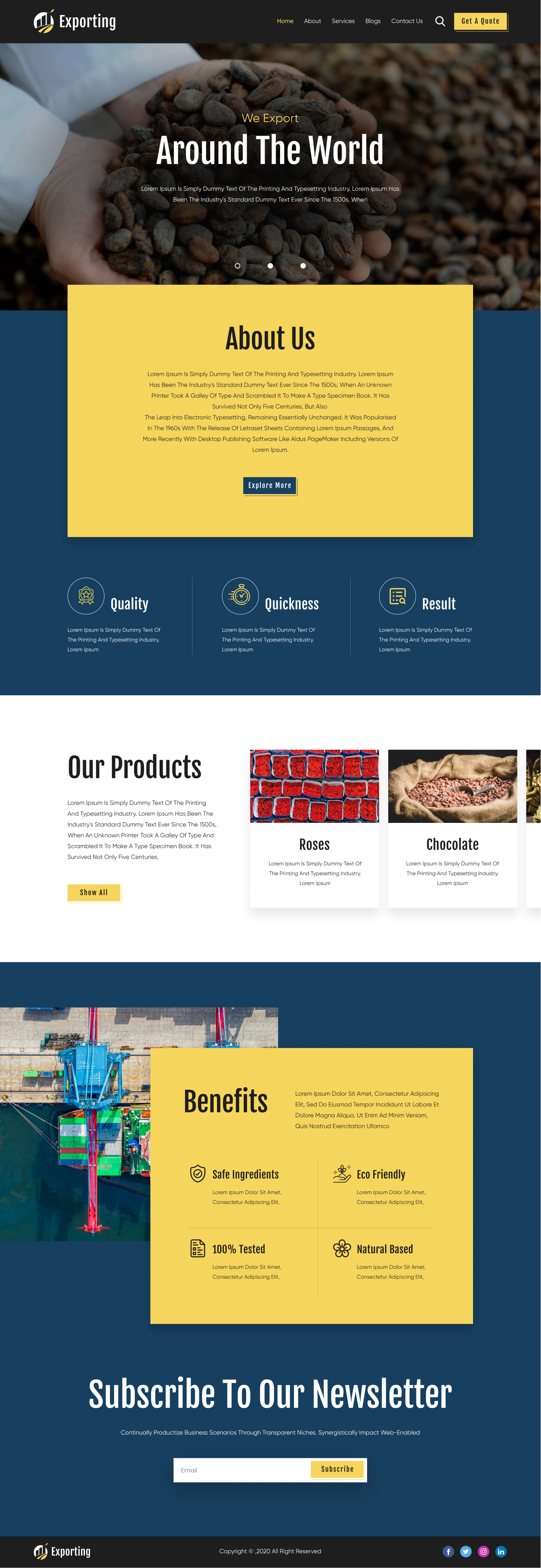 Web Design by Hassaan Shah for this project | Design #23828116