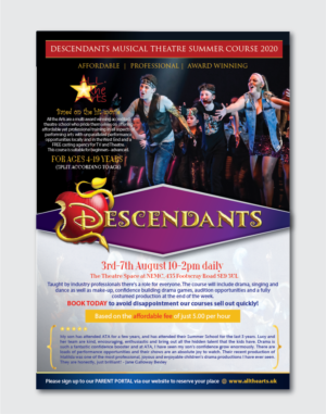 Descendants Summer Course 2020 | Flyer Design by alex989