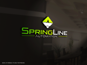 SpringLine Automation or SpringLine or SLA | Logo Design by creativerhythm
