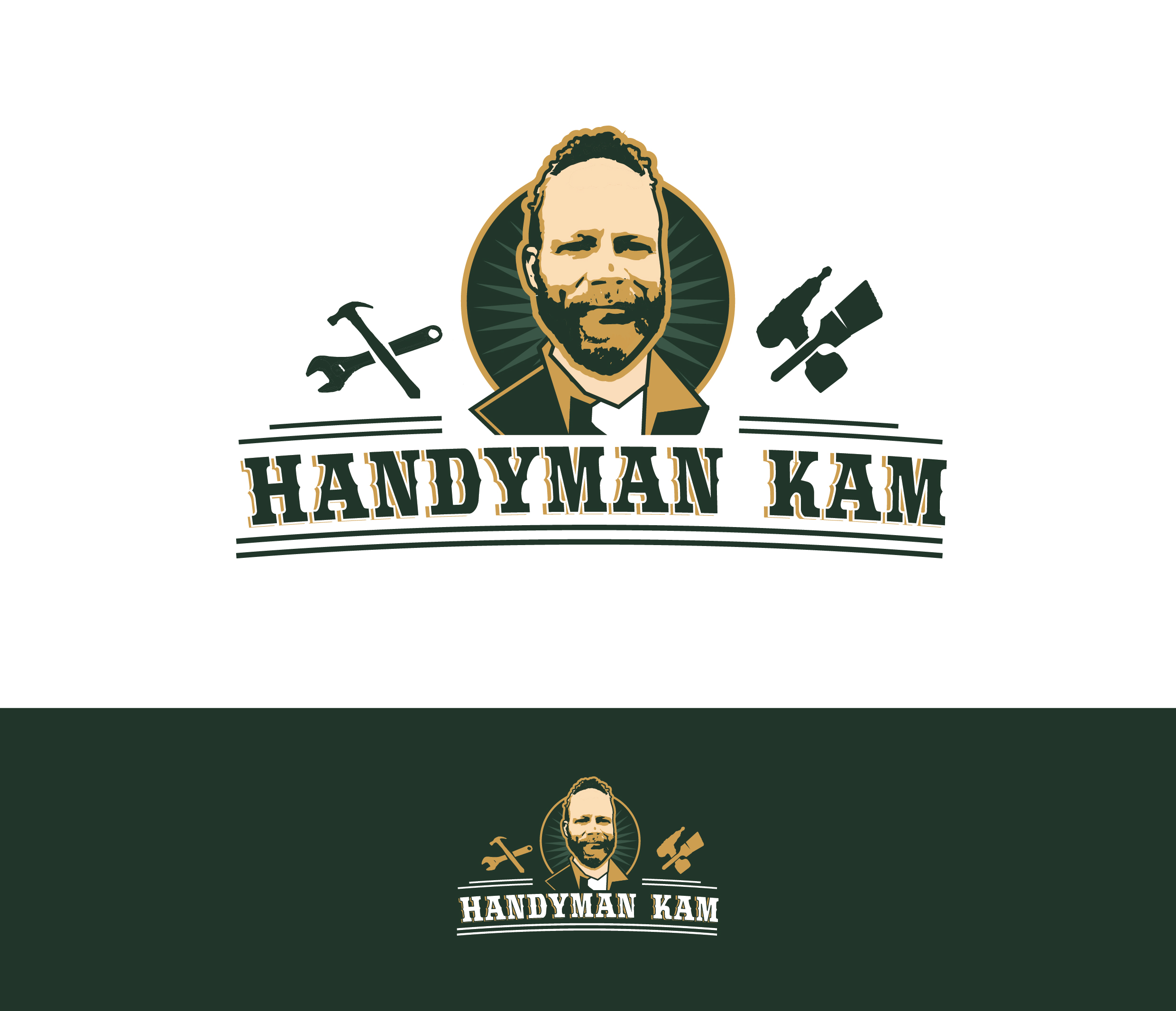 Logo Design by Anton for Handyman Kam | Design #23833242