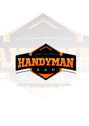 Logo Design by alok bhopatkar for Handyman Kam | Design #23901465