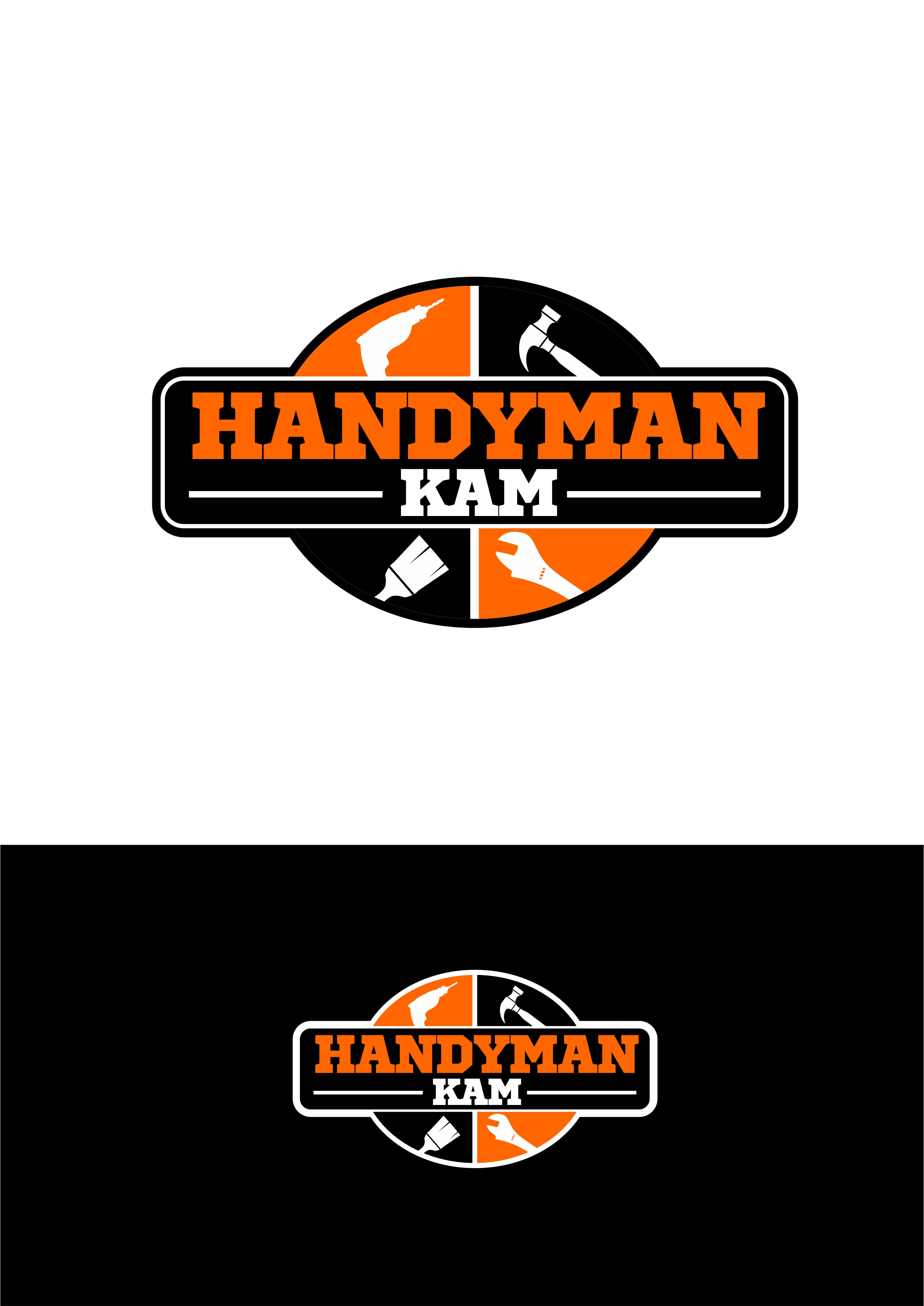 Logo Design by alok bhopatkar for Handyman Kam | Design #23918756