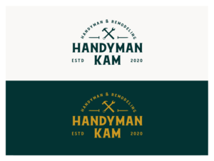Logo Design by wonderland for Handyman Kam | Design: #23838149