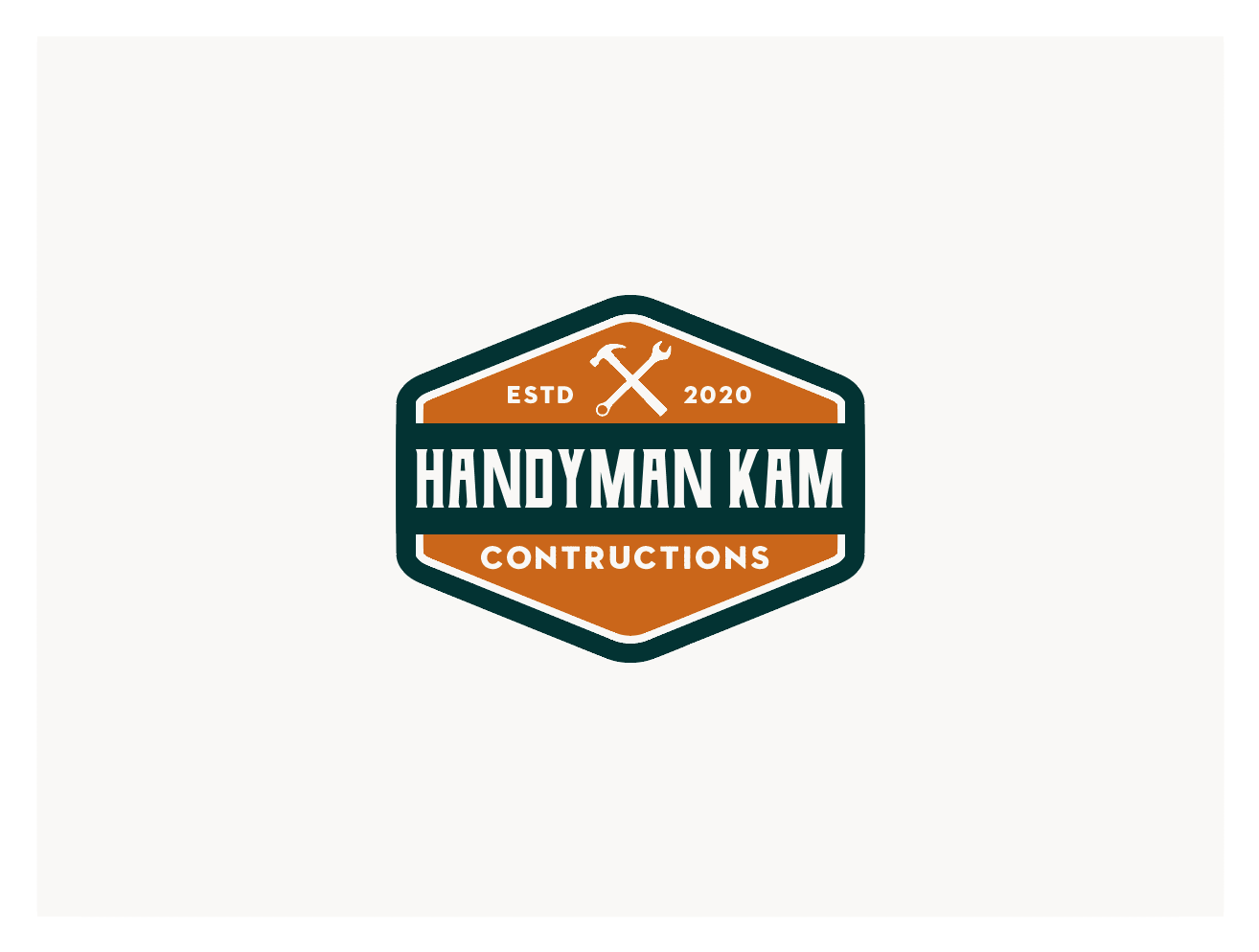 Logo Design by wonderland for Handyman Kam | Design #23849658