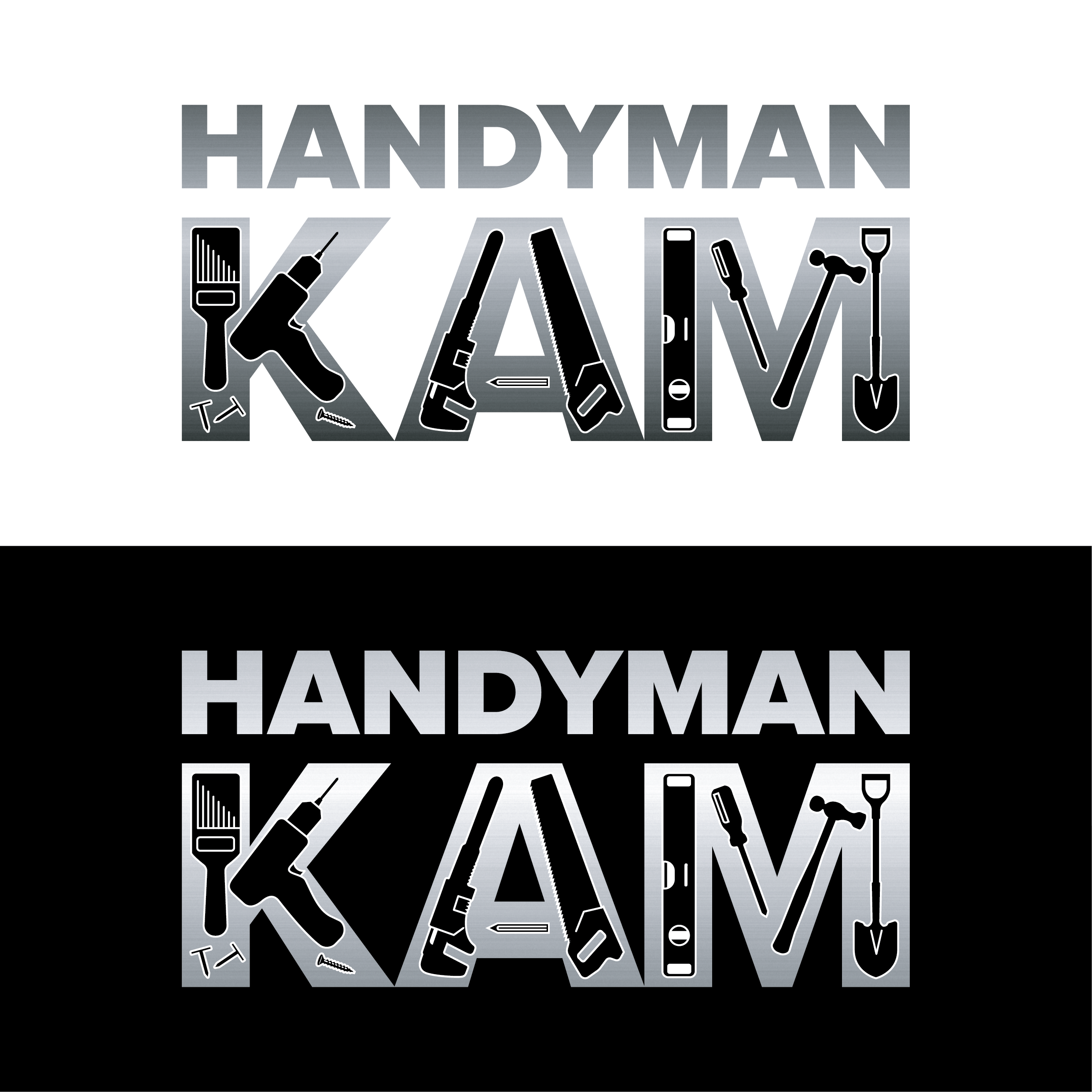 Logo Design by one six zero design for Handyman Kam | Design #23876307