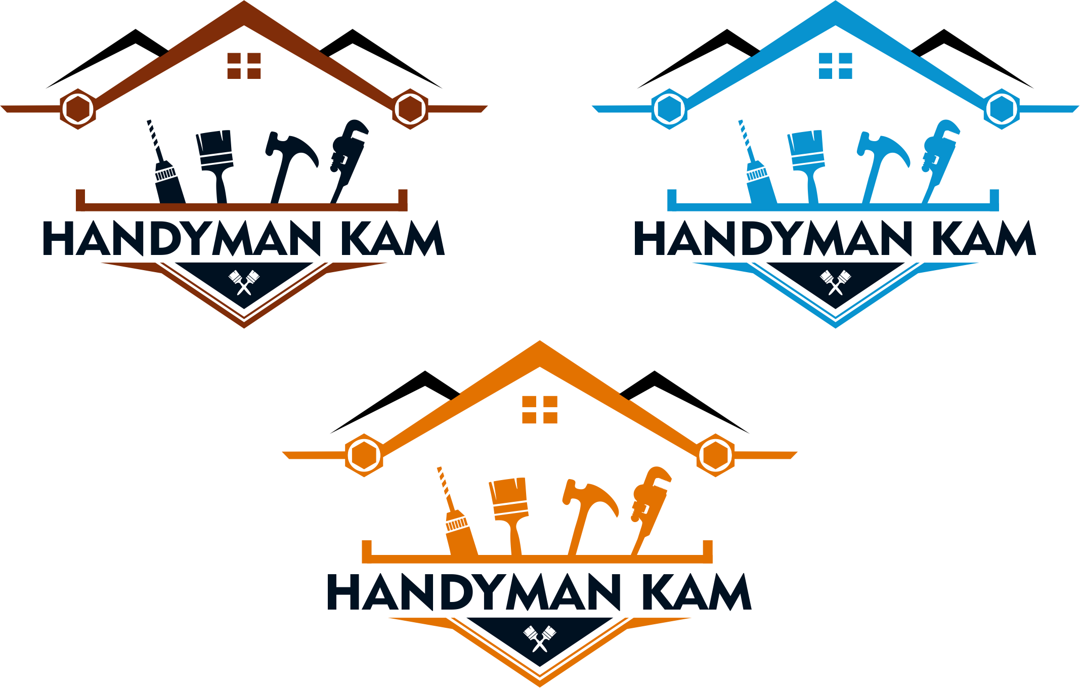 Logo Design by Andri Nyarrank for Handyman Kam | Design #23880025