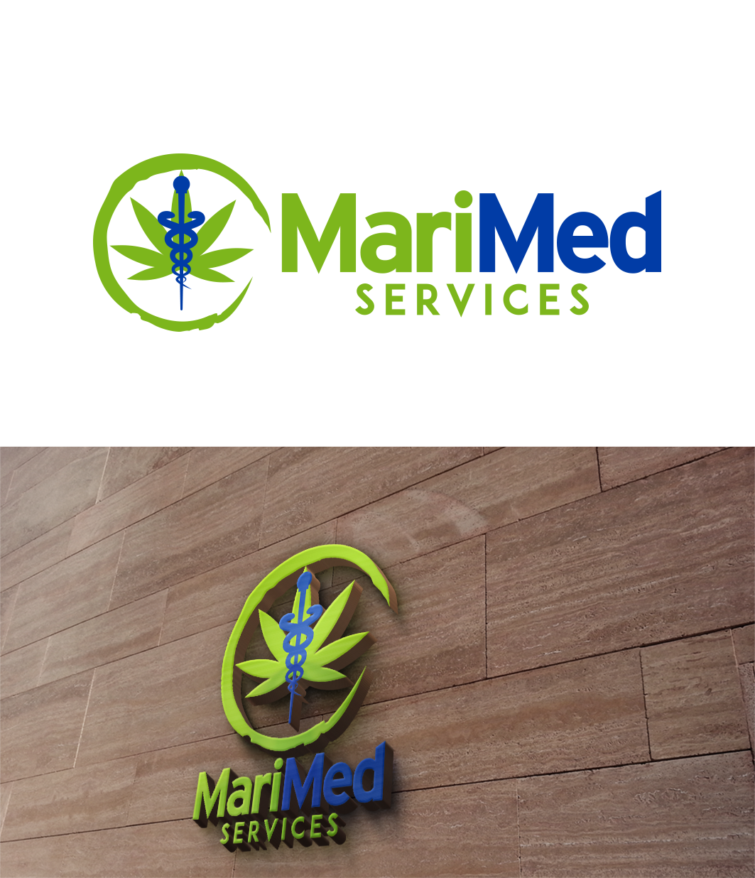 Logo Design by trufya for MariMed Services, LLC | Design #23879469